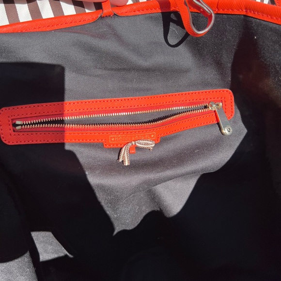 Henri Bendel Striped Raffia Tote Bag, NWOT - Picture 10 of 11